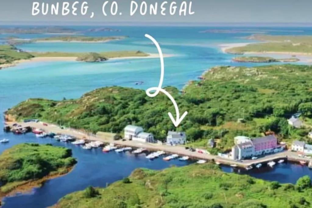 The Old Boathouse At Bunbeg Harbour 아파트 외부 사진
